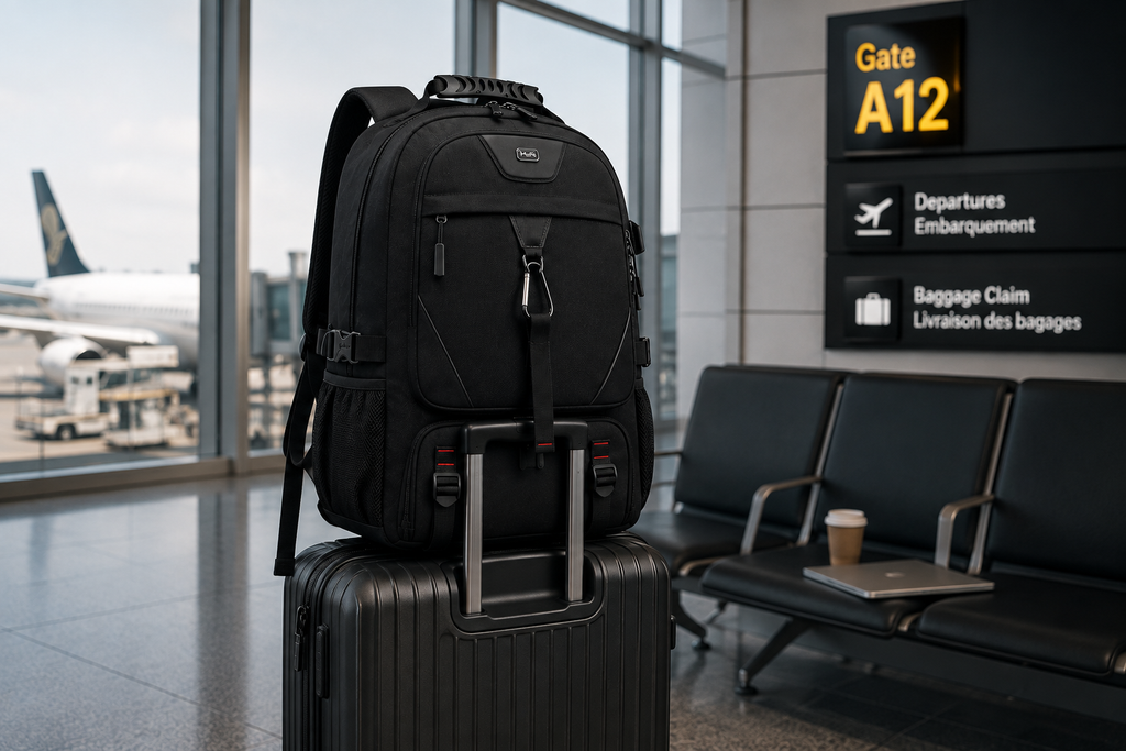 Gotabag™ | Sac à Dos de Voyage Premium Extensible 50L / 60L / 80L – Imperméable & Compartiment Ordinateur